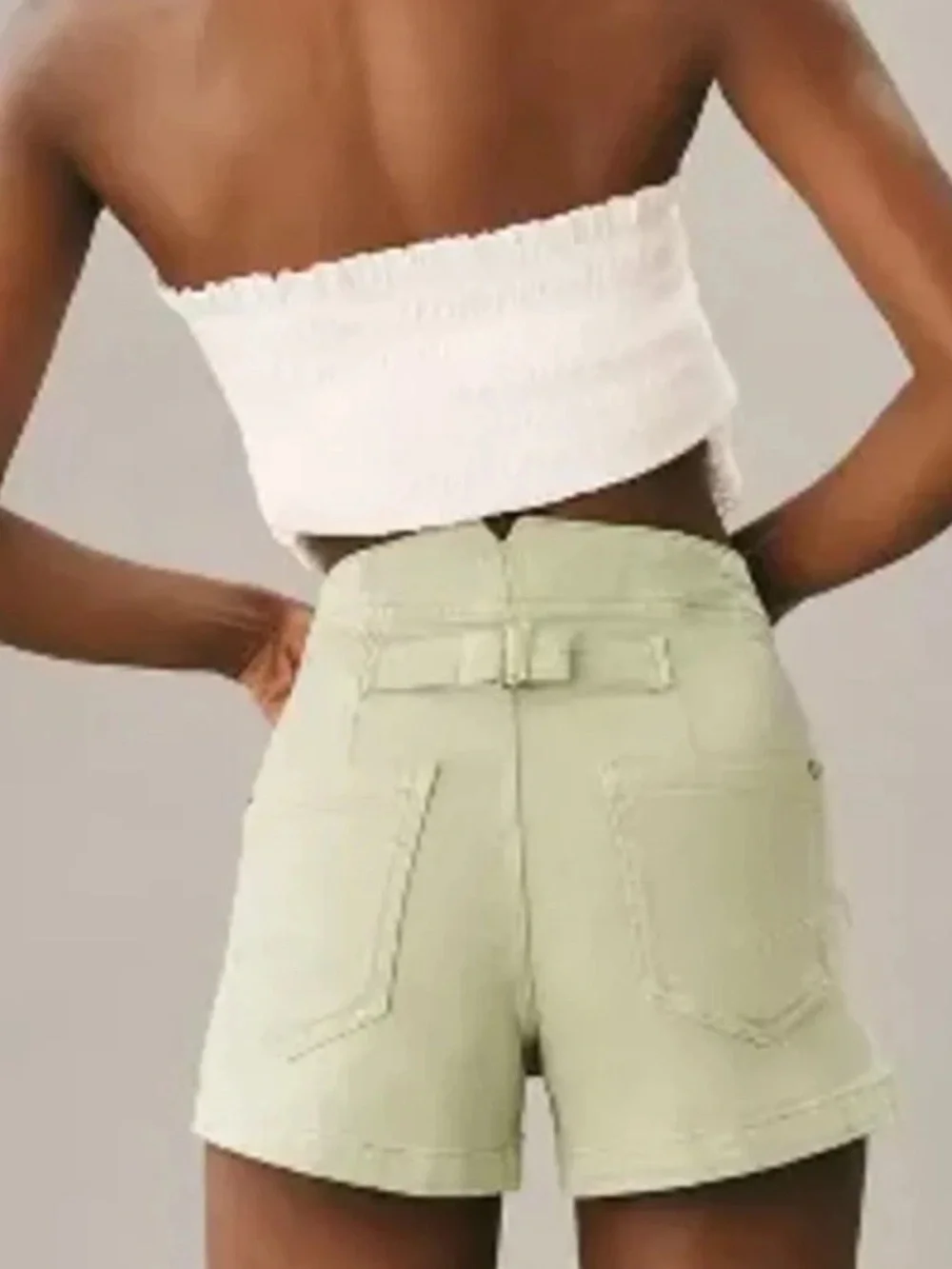 Anthropologie Pilcro Kit Utility Shorts in Green Size 30